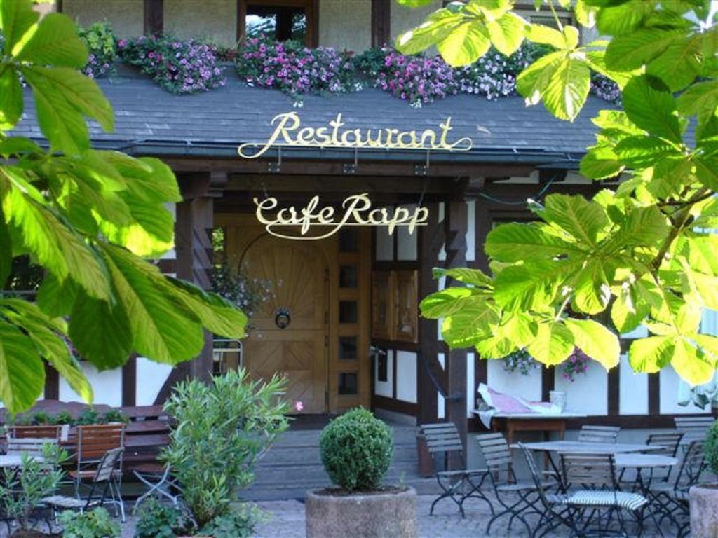 Hotel Restaurant Cafe Rapp Konigsfeld im Schwarzwald Exterior photo